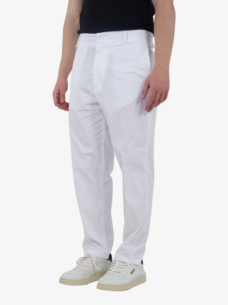 LOW BRAND Pantalone George Fly L1PSS246734 uomo cotone bianco