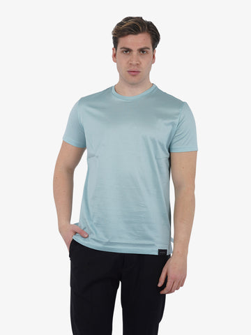 LOW BRAND T-shirt B173 L1TSS246507 uomo cotone Filo di Scozia blu