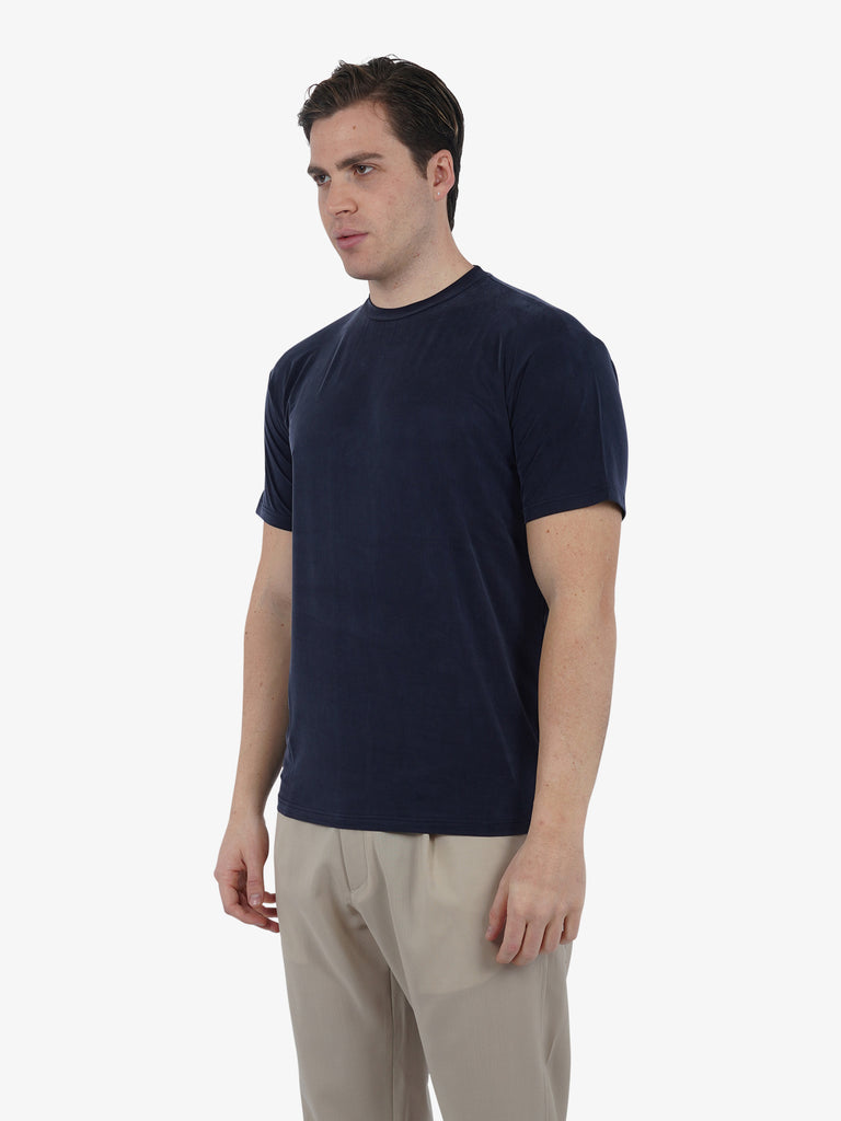 LOW BRAND T-shirt B224 L1TSS246516 uomo cupro blu
