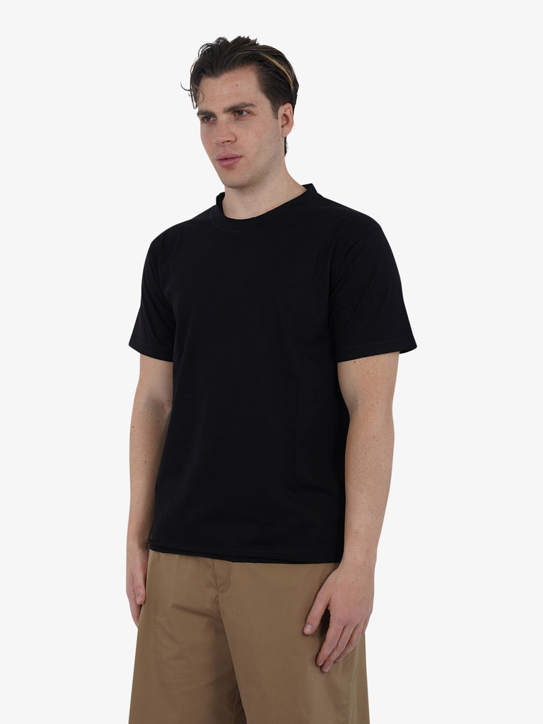 MARSEM T-shirt girocollo EMA-COT15 uomo cotone nero