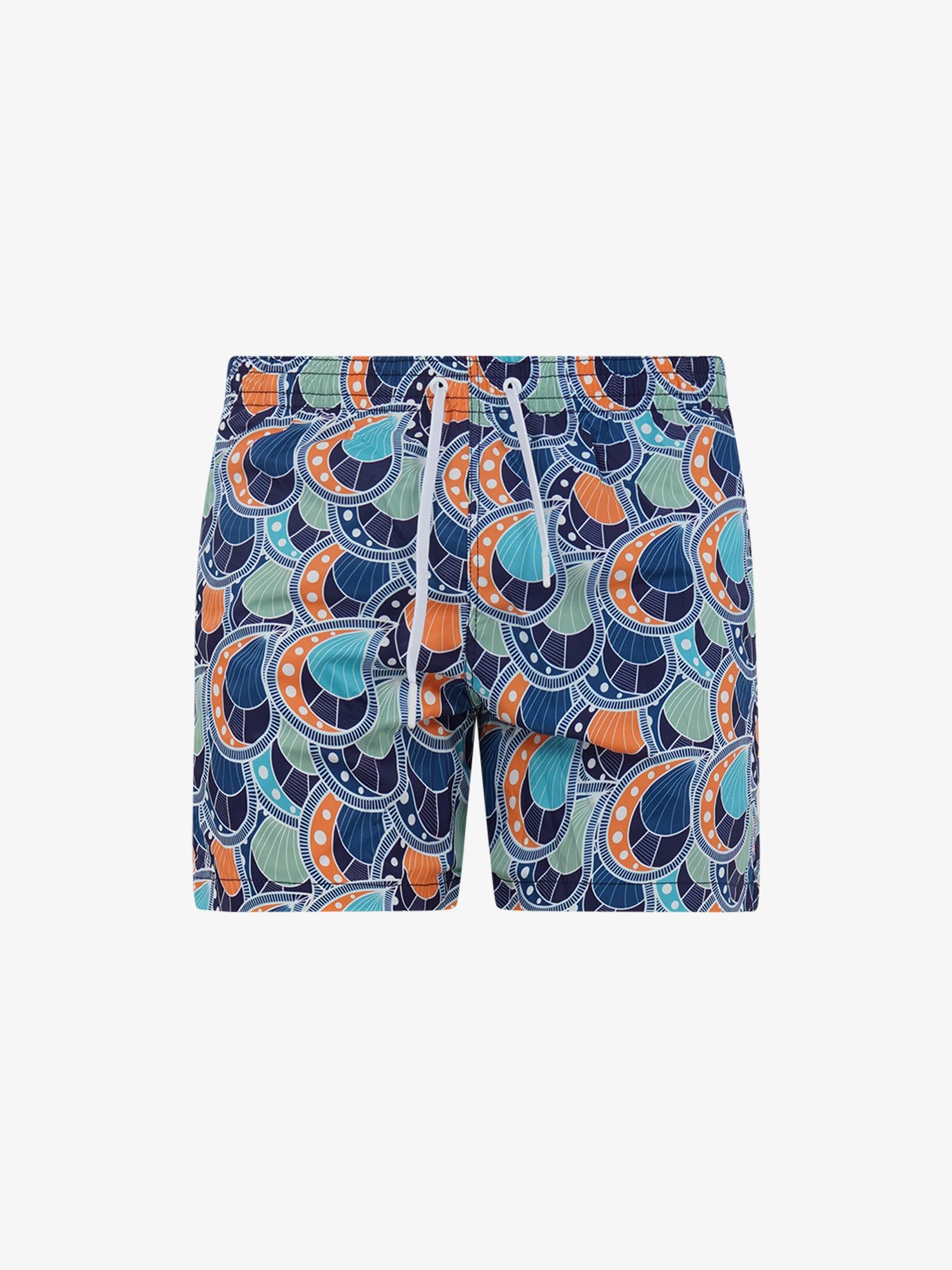 MOVE BEACHWEAR Costume da bagno Boxer Saint VIncent con stampa SVN PRINT 24 uomo azzurro