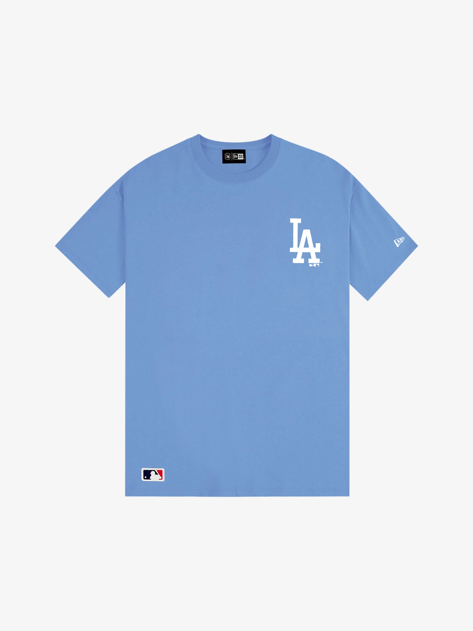 NEW ERA T-shirt Oversize LA Dodgers MLB World Series 60502659 uomo cotone azzurro