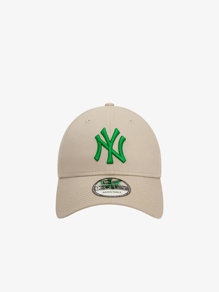 NEW ERA Cappello 9FORTY New York Yankees League Essential 60503376 cotone beige