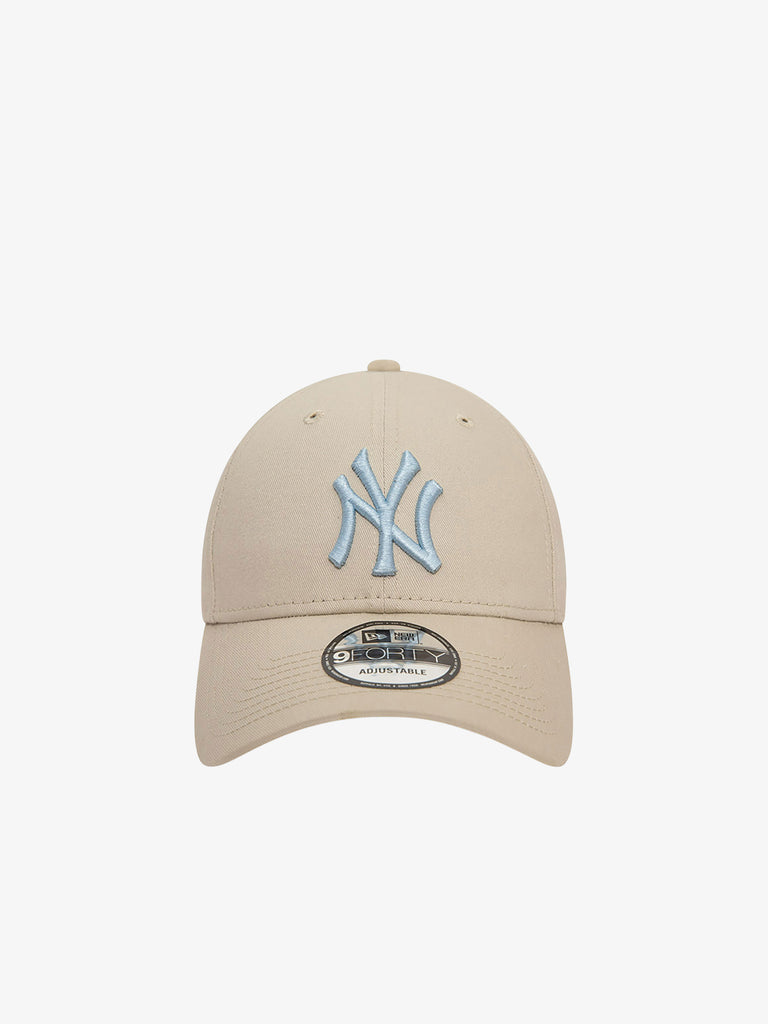 NEW ERA Cappello 9FORTY New York Yankees League Essential 60503391 cotone beige