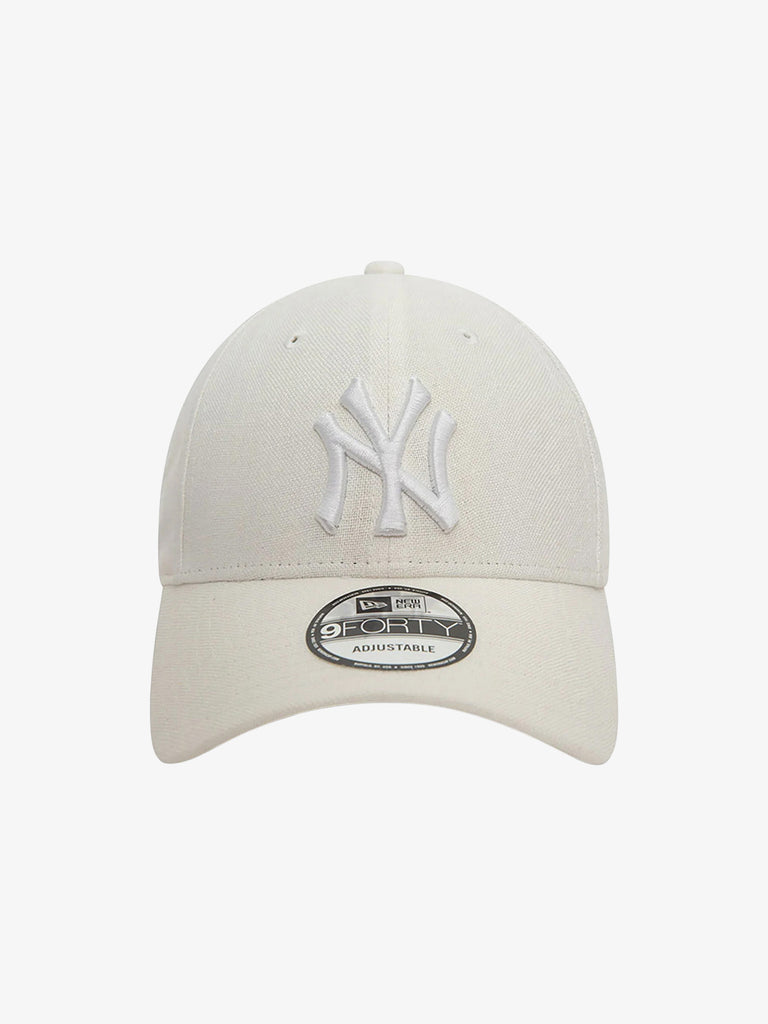 NEW ERA Cappello 9FORTY New York Yankees Linen 60503509 uomo bianco