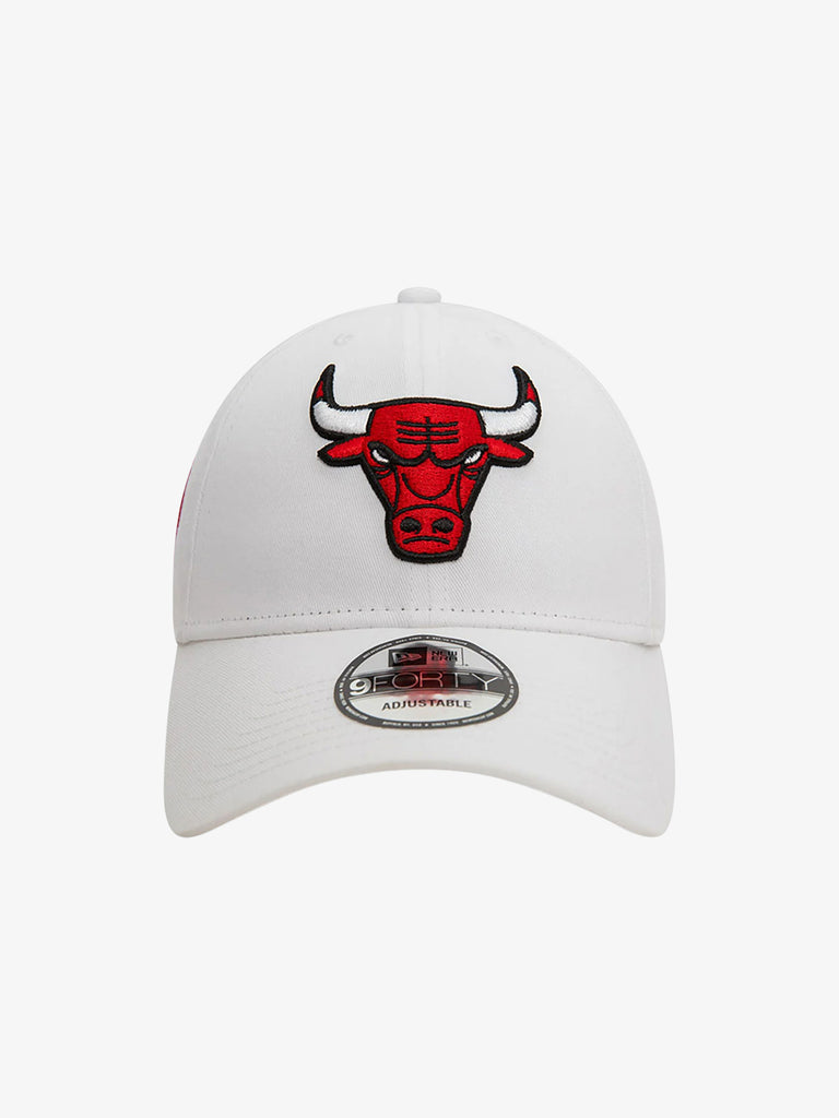 NEW ERA Cappello 9FORTY Chicago Bulls NBA 60503588 uomo cotone bianco
