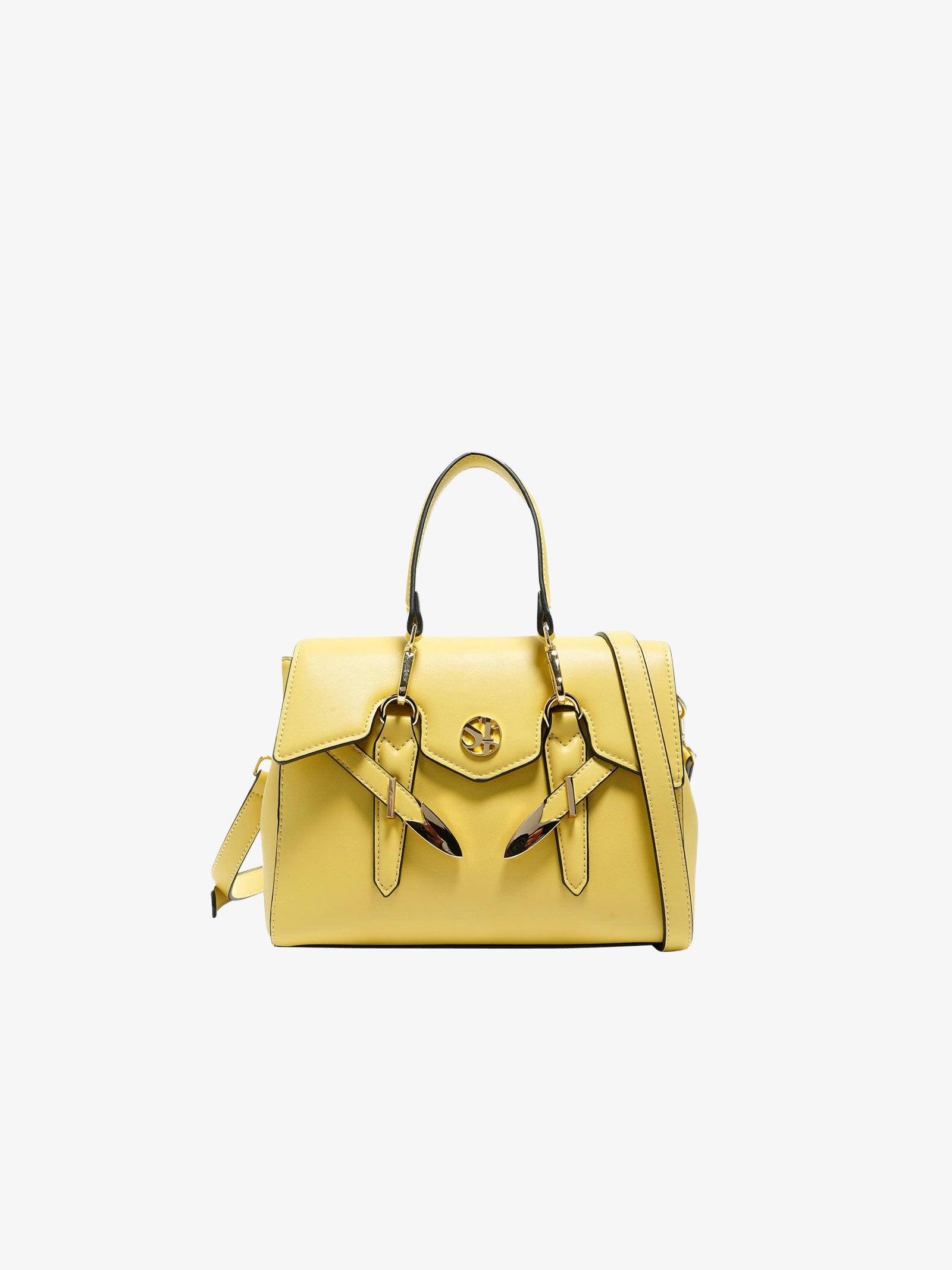 SECRET PON PON Borsa a spalla YALIS SMALL donna giallo