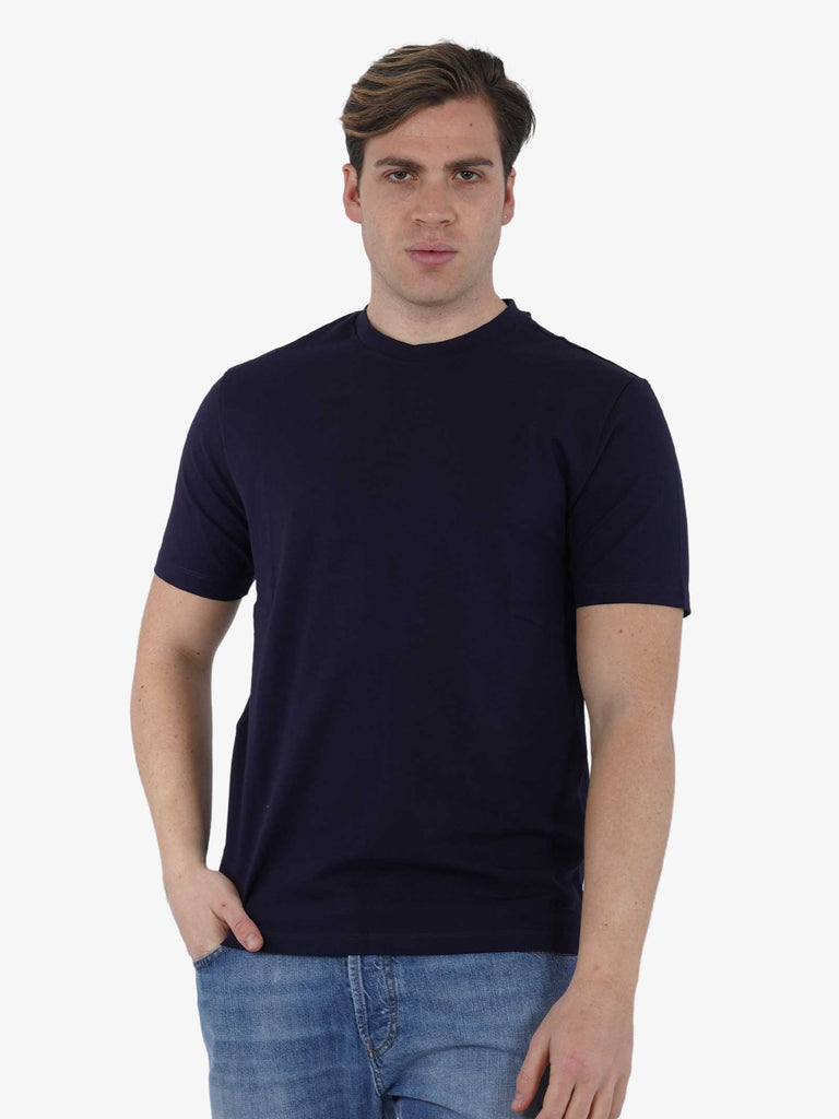 SSEINSE T-shirt M/M TE2654SS uomo cotone blu