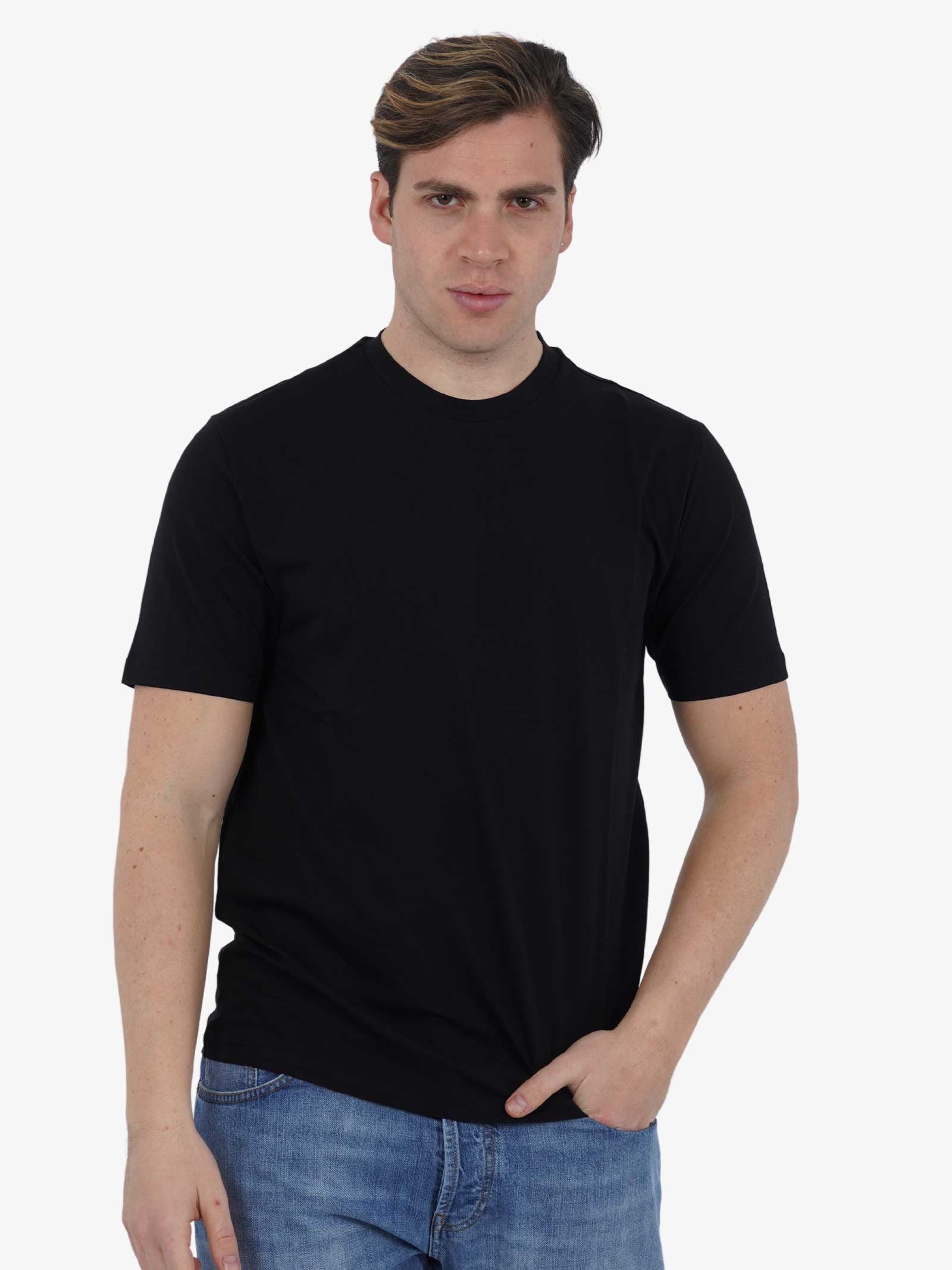 SSEINSE T-shirt M/M TE2654SS uomo cotone nero