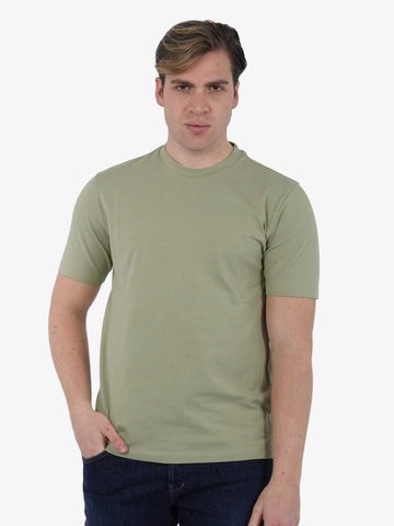 SSEINSE T-shirt M/M TE2654SS uomo cotone verde