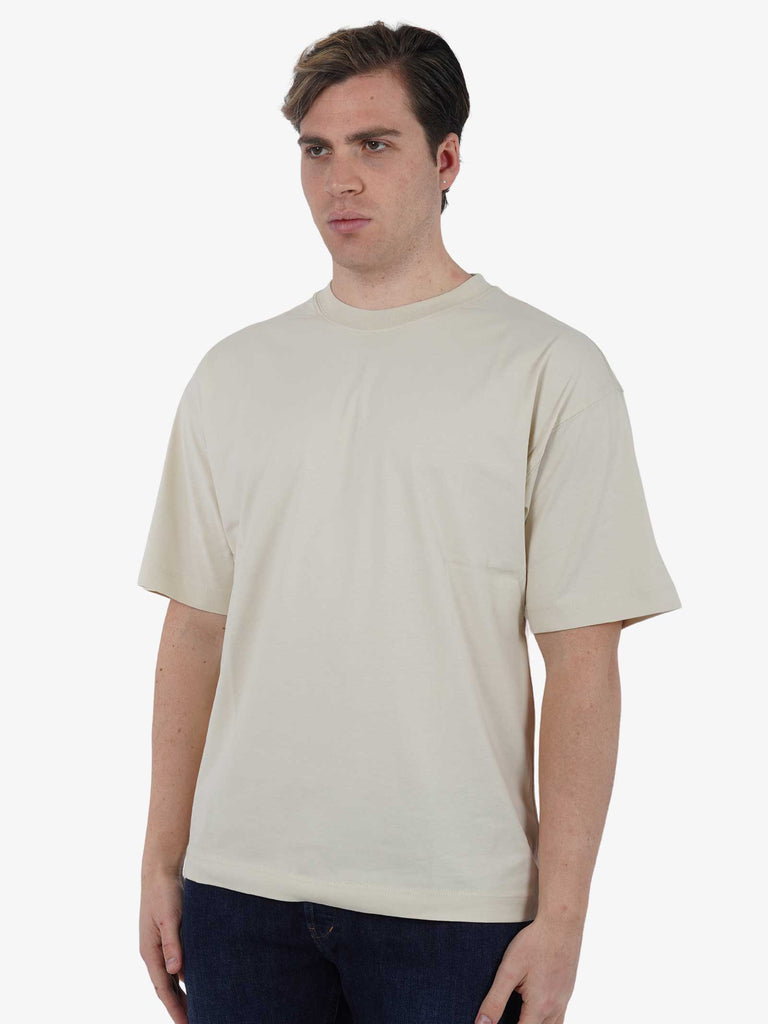 SSEINSE T-shirt M/M TE2656SS uomo cotone beige