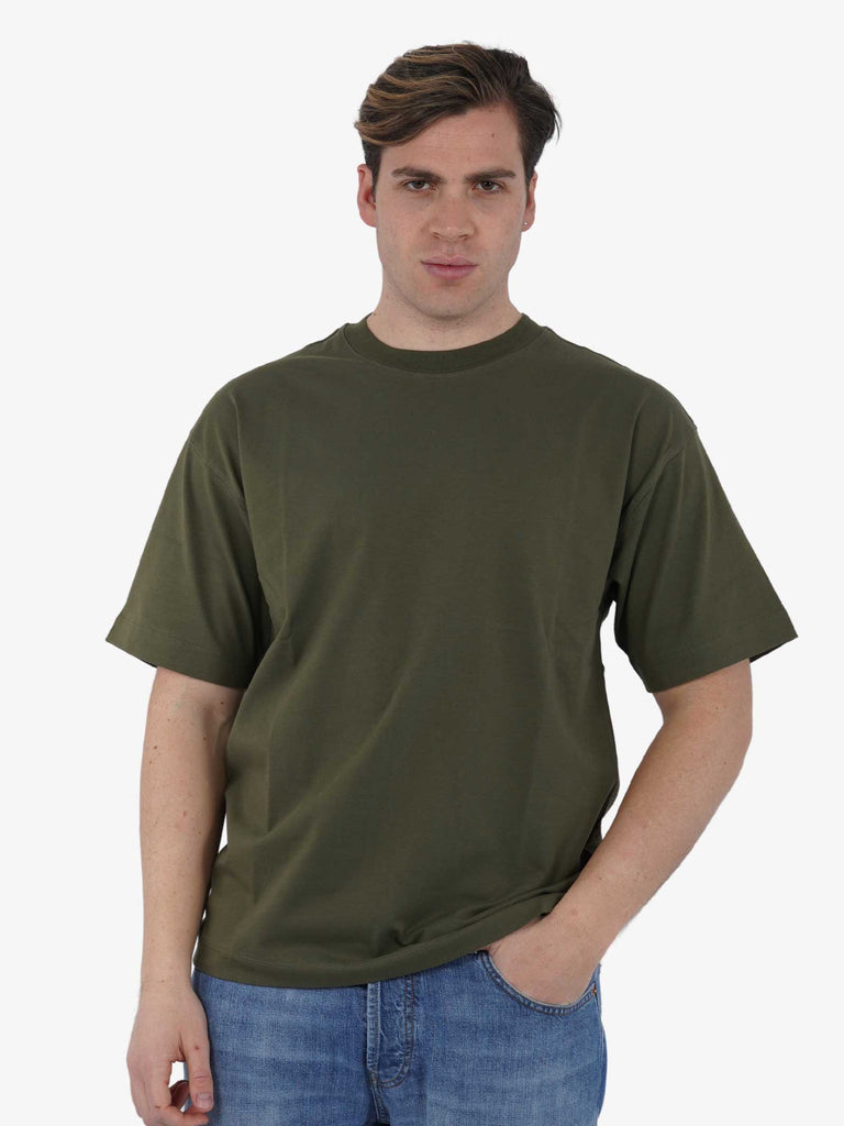 SSEINSE T-shirt M/M TE2656SS uomo cotone militare