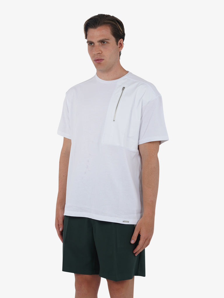 STATE OF ORDER T-shirt Lazo SO1TSS240006 uomo cotone bianco