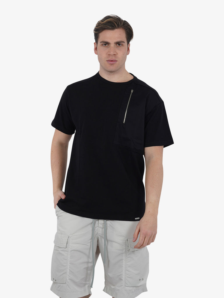 STATE OF ORDER T-shirt LAZO SO1TSS240006 uomo cotone nero