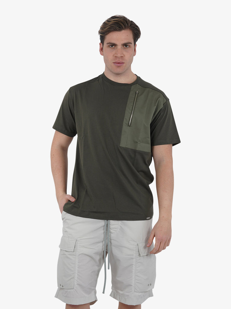 STATE OF ORDER T-shirt LAZO SO1TSS240006 uomo cotone verde