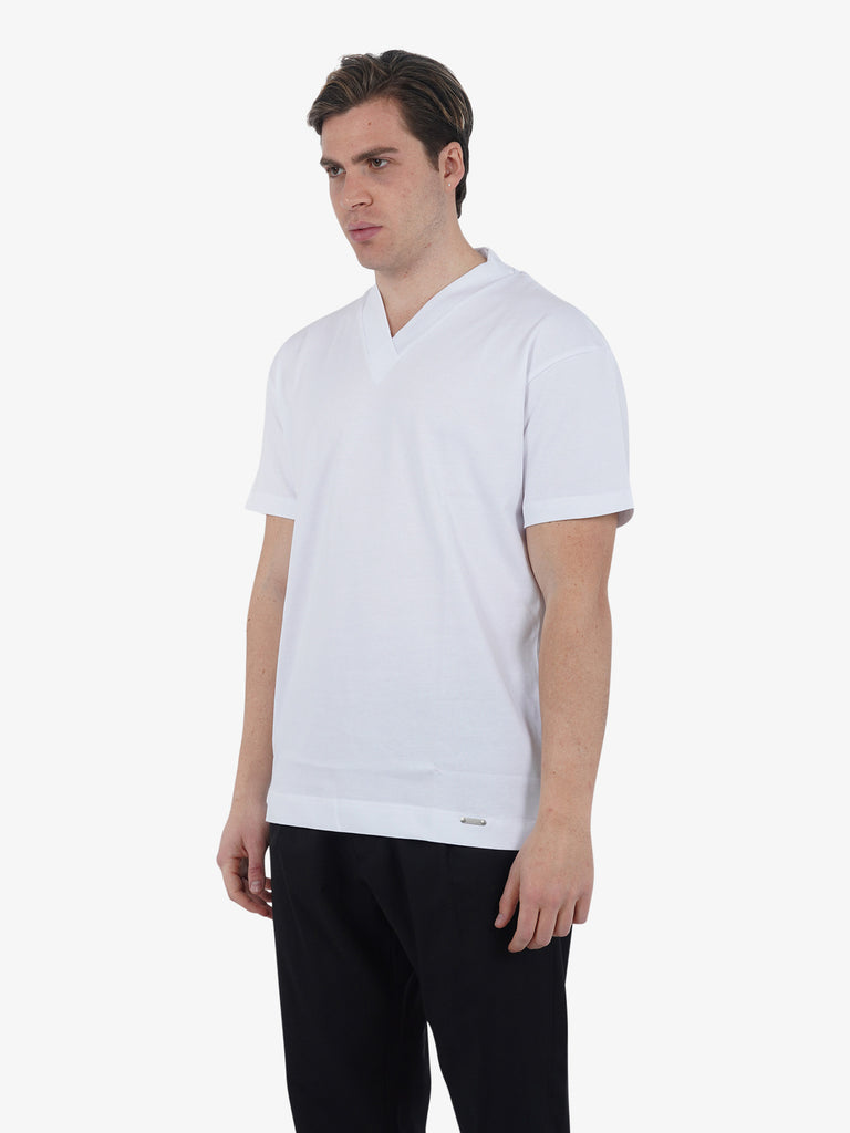 STATE OF ORDER T-shirt TANDER SO1TSS240008 uomo cotone bianco