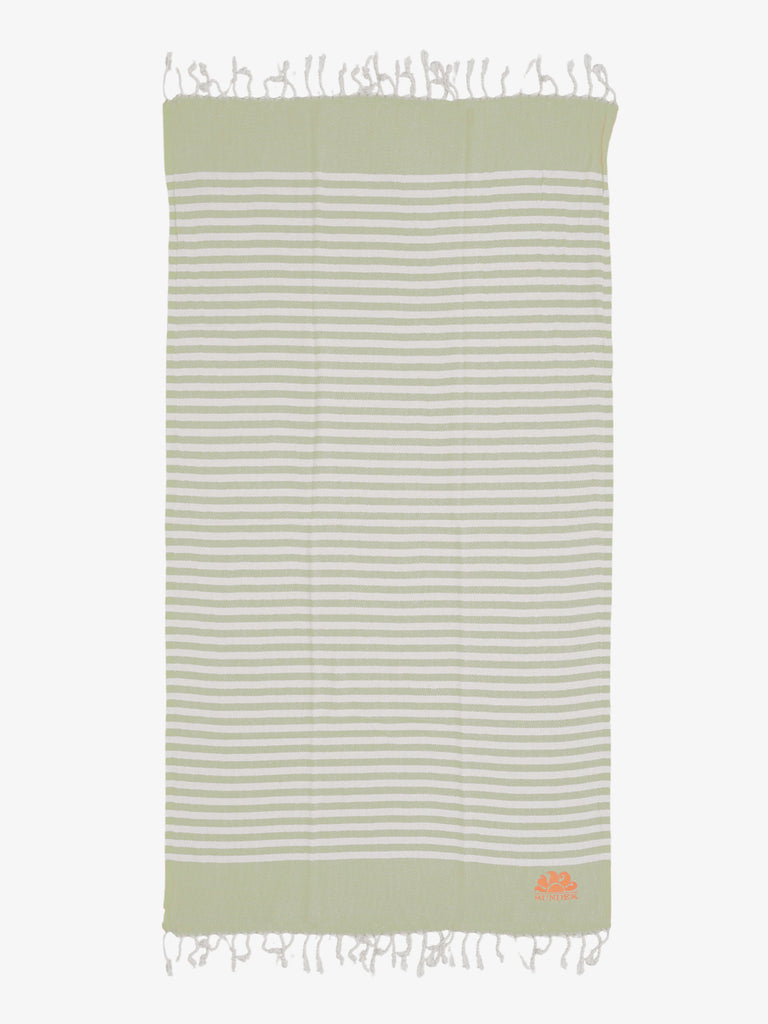 SUNDEK Telo da mare Jacquard Towel unisex verde/bicolore