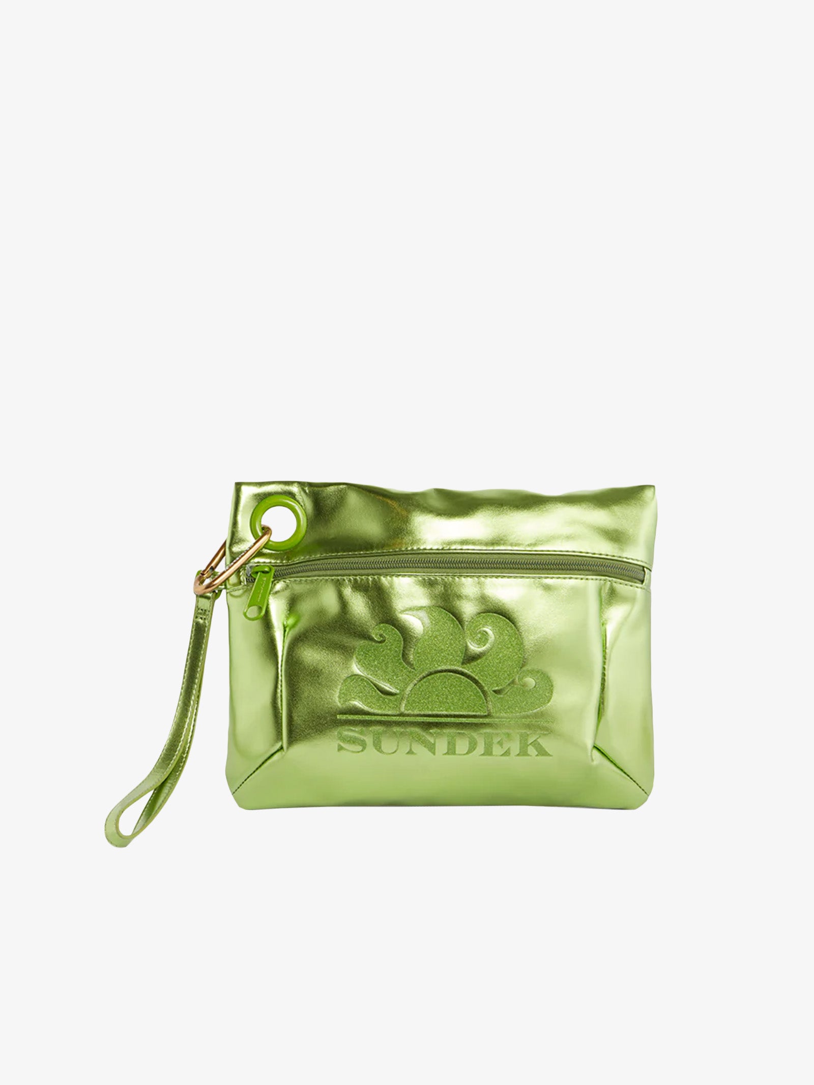 SUNDEK Pochette Small Necessaire donna verde