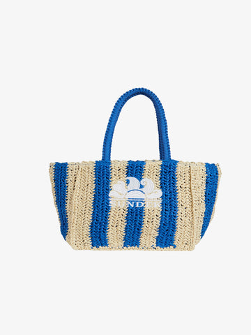 SUNDEK Borsa a mano VITA PAPER STRAW AW743ABPA100 donna blu