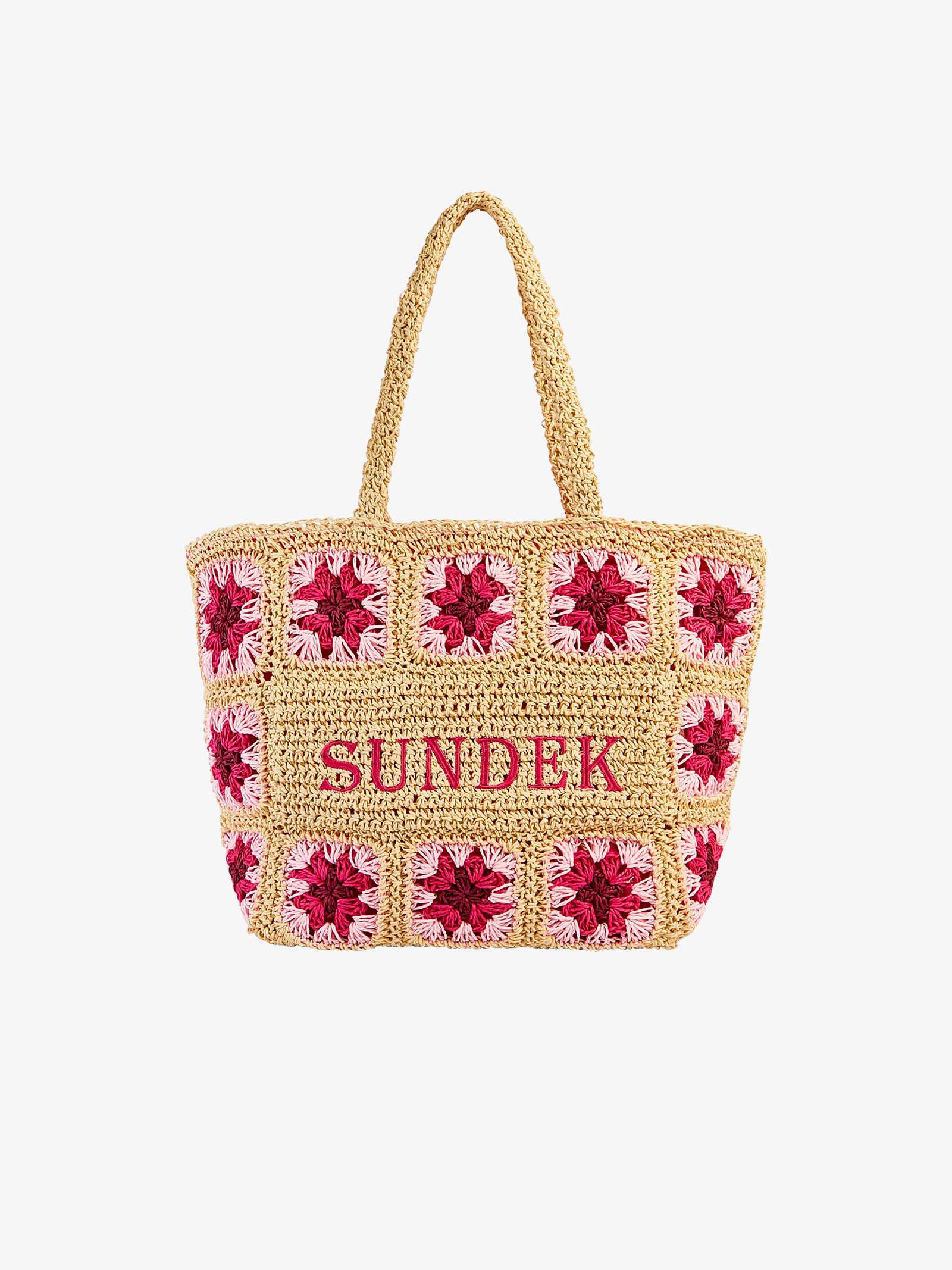 SUNDEK Borsa a mano TERRA PAPER AW745ABPA100 donna beige