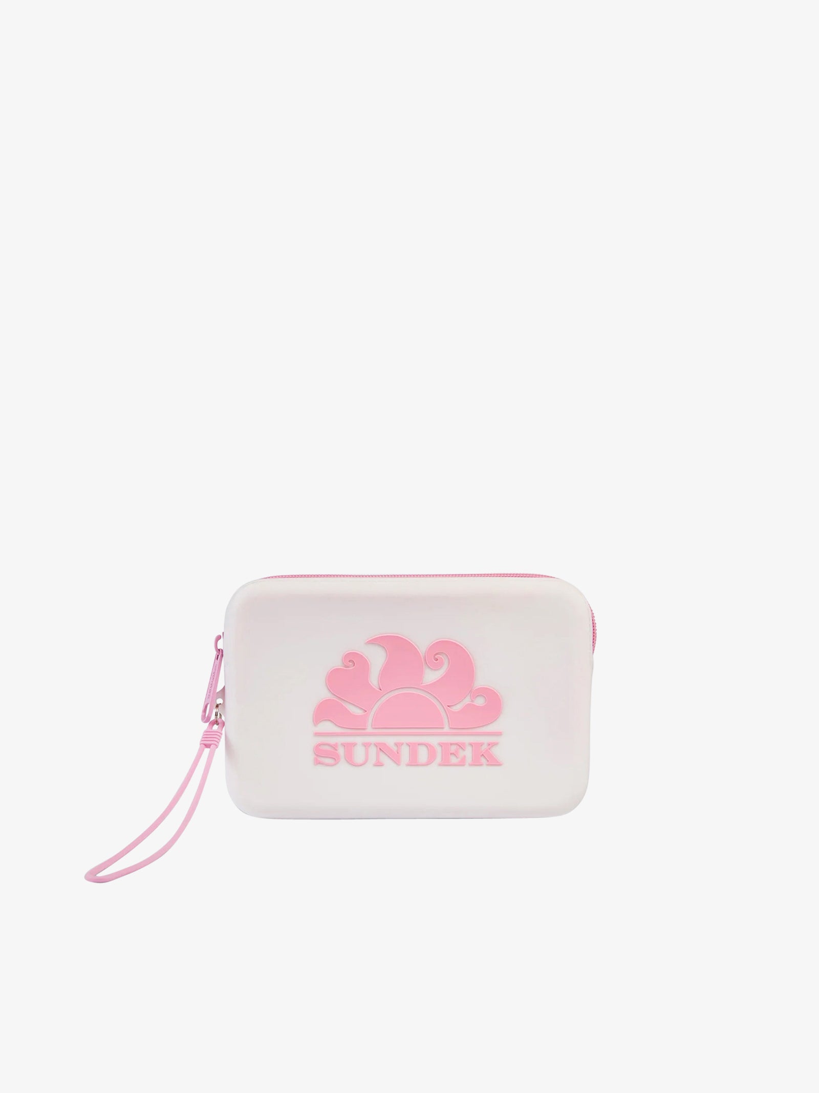 SUNDEK Pochette SMALL NECESSAIRE AW748ABSL100 donna PVC bianco