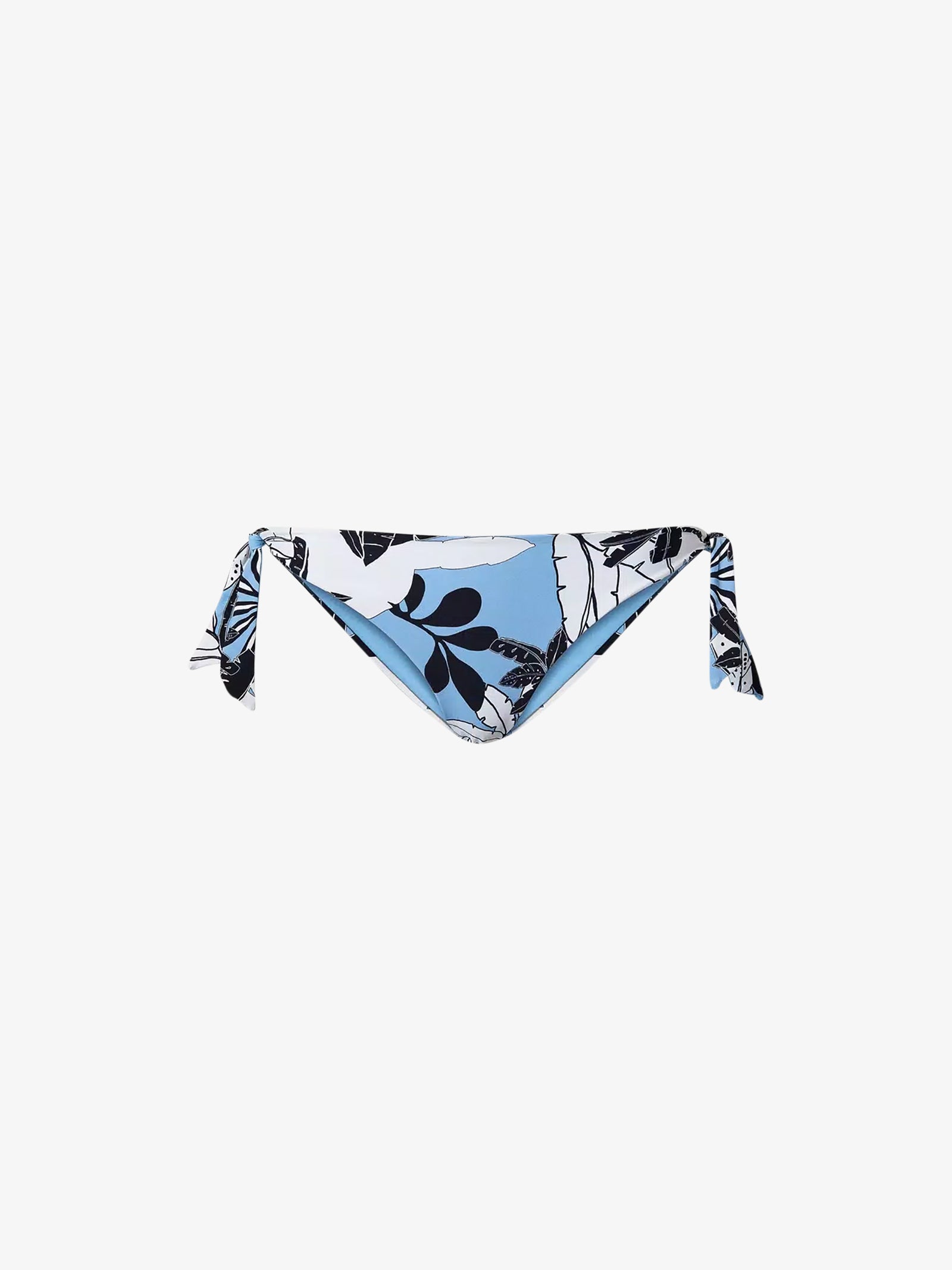 TWINSET Costume da bagno slip tanga reversibile a fiori241LMMG88 donna marrone