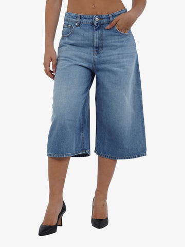 VICOLO Bermuda jeans lungo DB5340 donna cotone denim