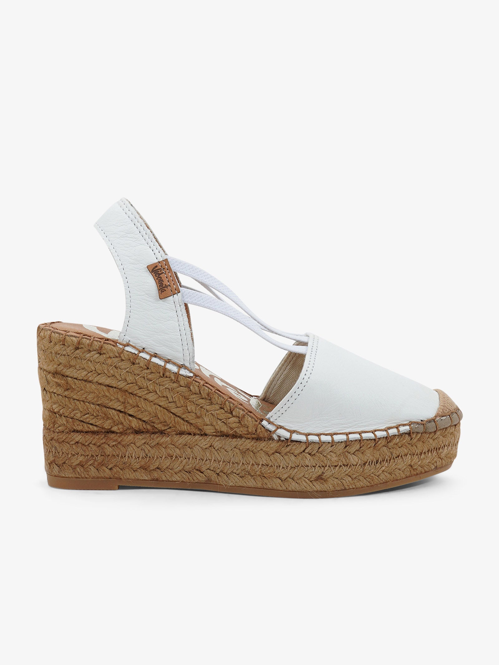 VIDORRETA Espadrillas NAPA 05500NAT5T donna pelle bianco