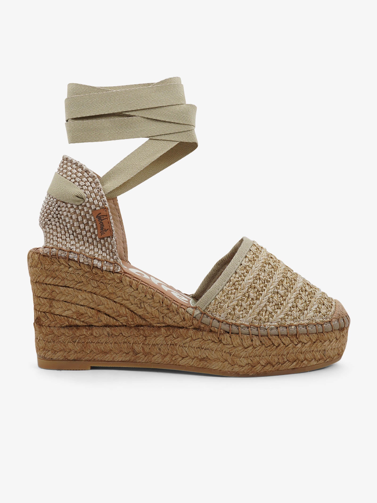 VIDORRETA Espadrillas rafia 06700RMT5T donna rafia beige