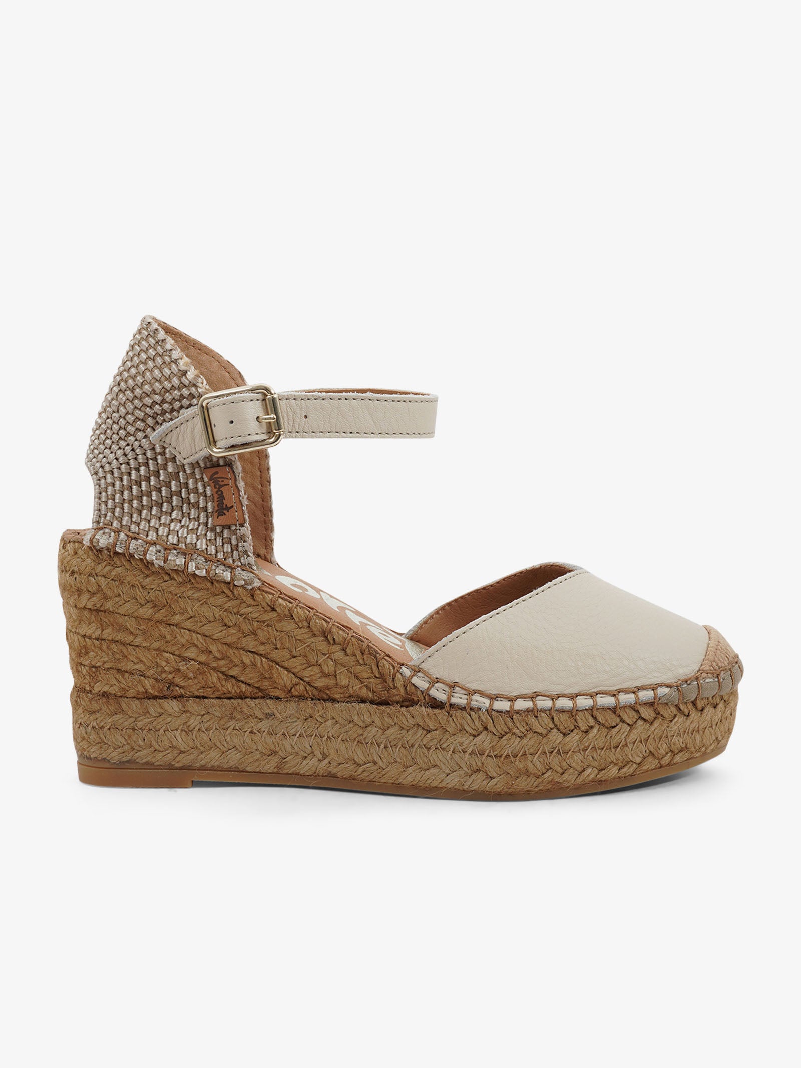 VIDORRETA Espadrillas NAPA 18100NAT5T donna pelle beige