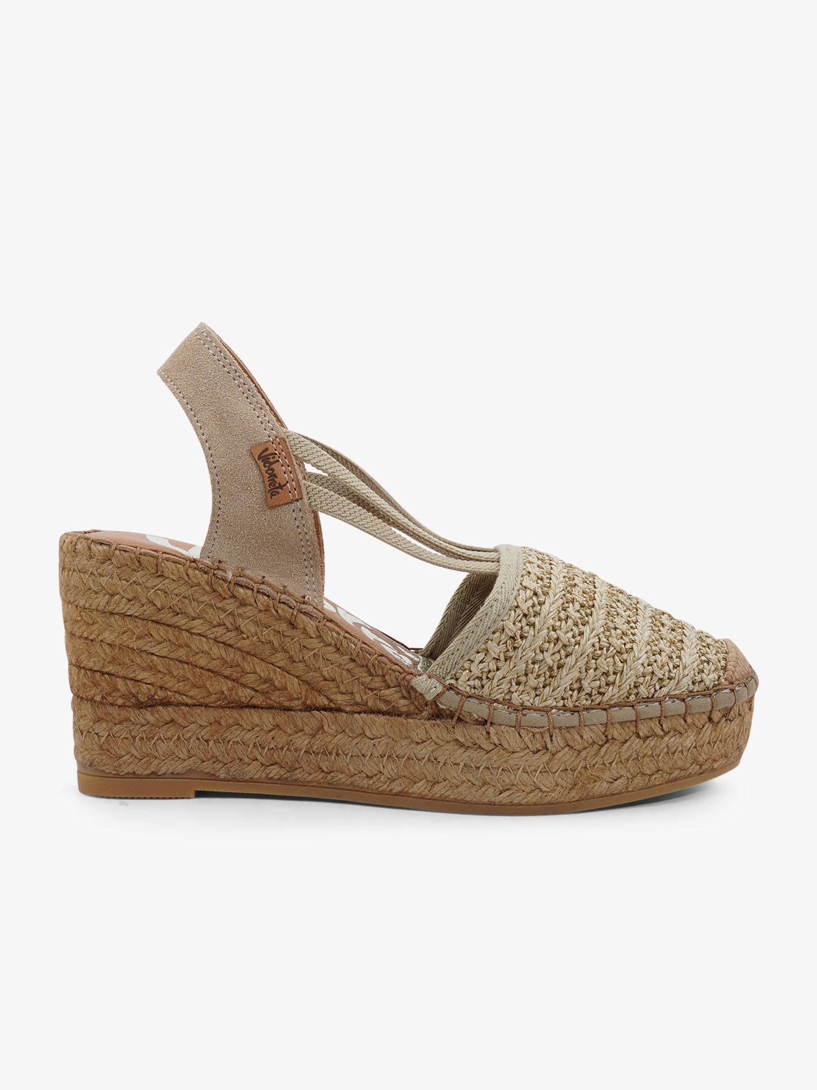 VIDORRETA Espadrillas rafia 18400RMT5T donna rafia beige