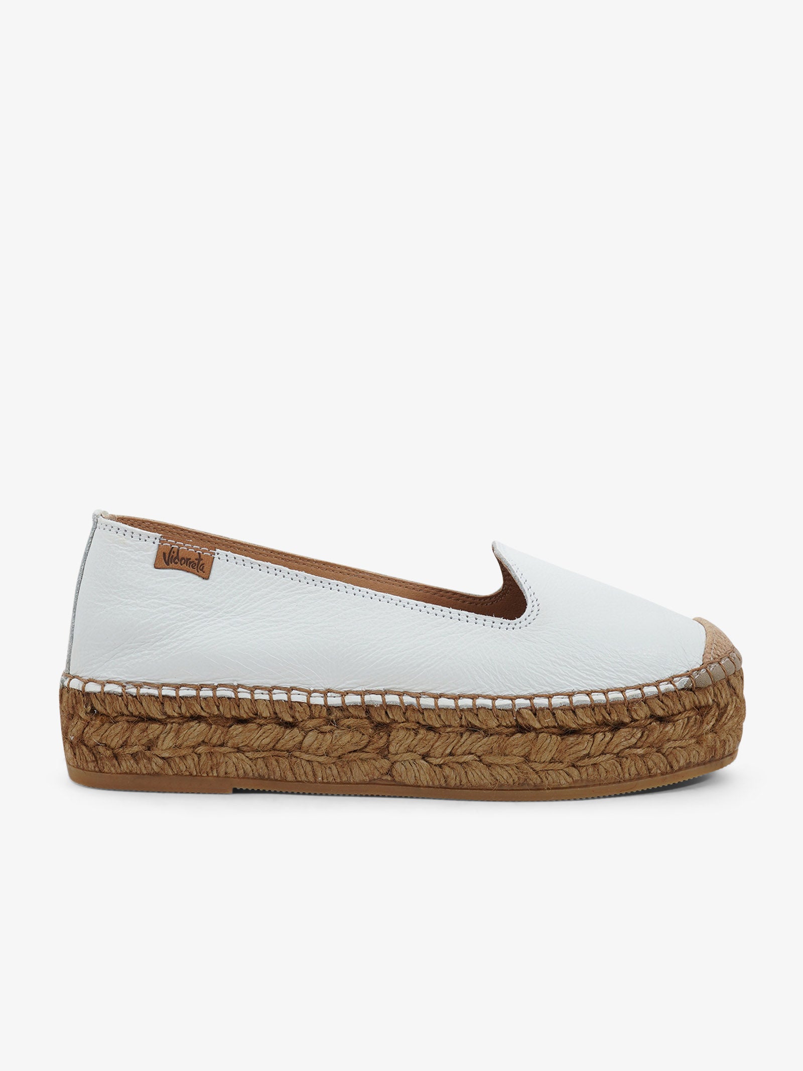 VIDORRETA Espadrillas NAPA 74500NAMDT donna pelle bianco