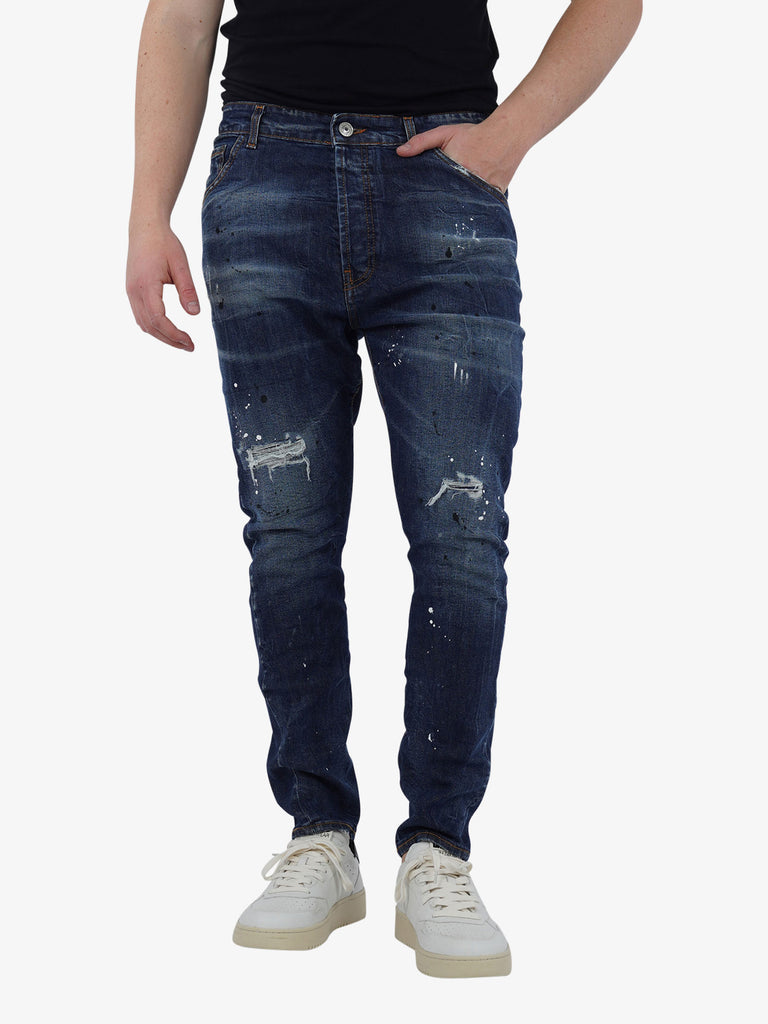 YES LONDON Jeans XJ3118/TWIST uomo cotone denim