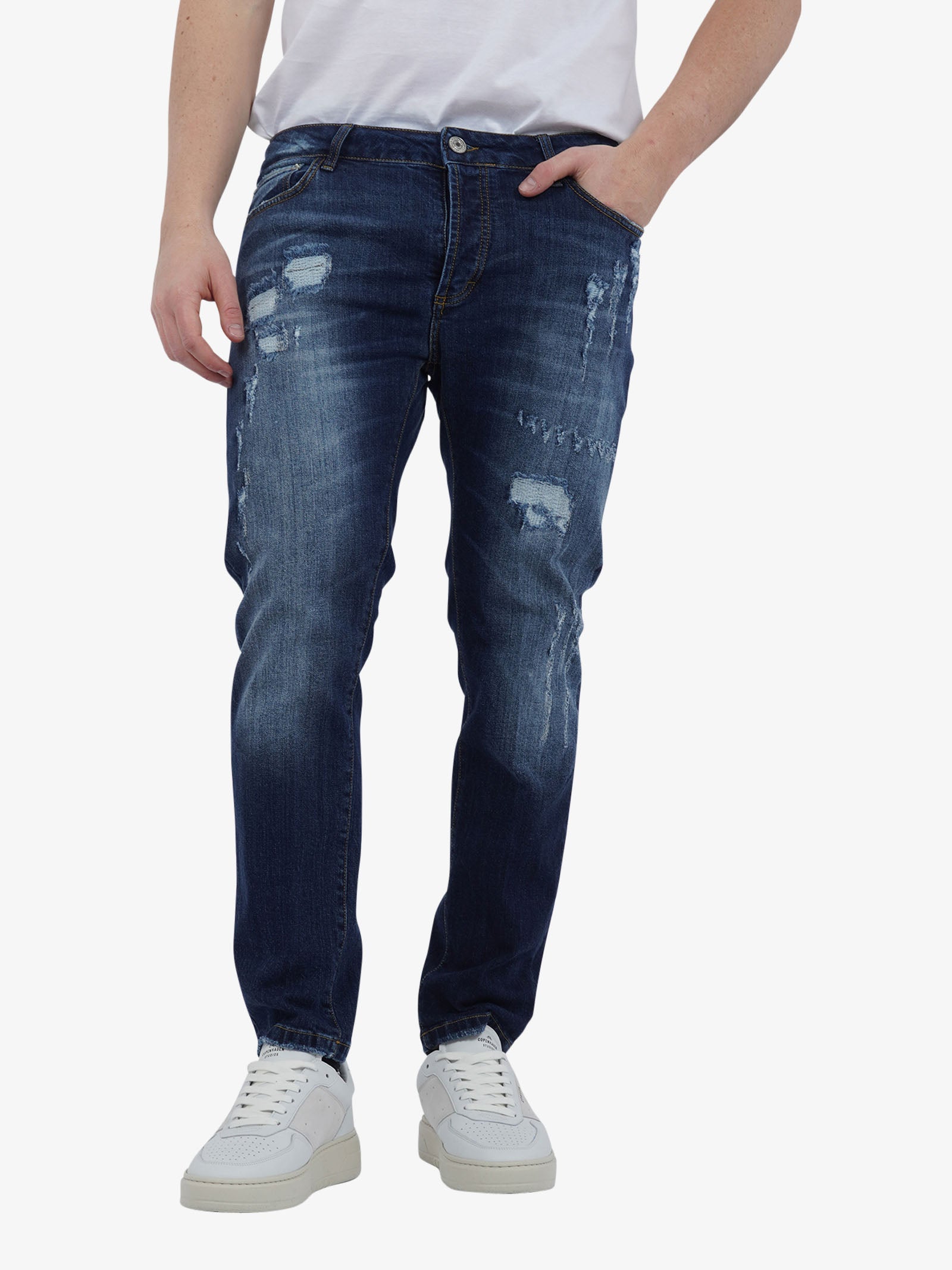 YES LONDON Jeans XJ3134/COOL uomo cotone denim