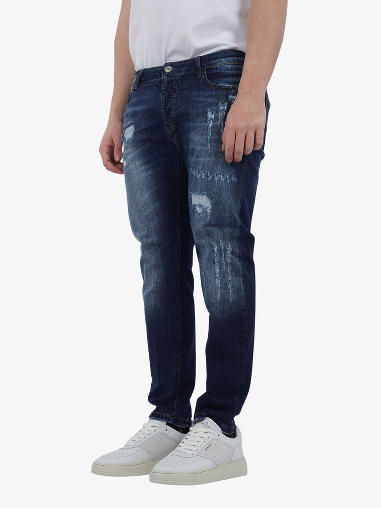 YES LONDON Jeans XJ3134/COOL uomo cotone denim