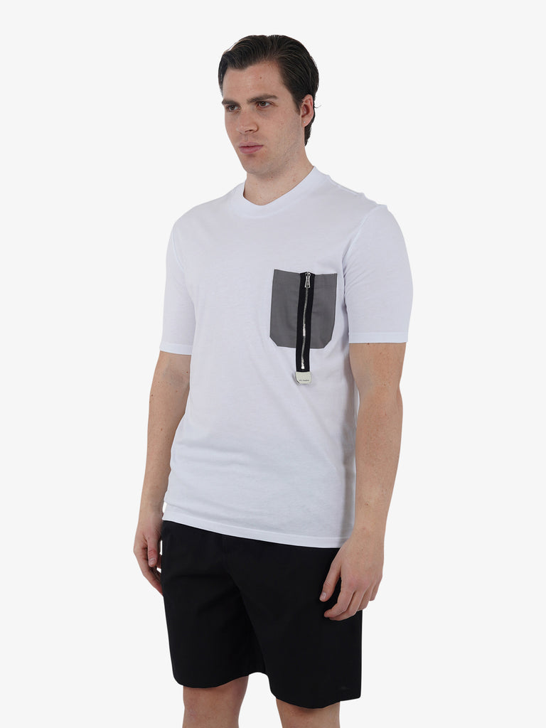 YES LONDON T-shirt XM4108 uomo cotone bianco