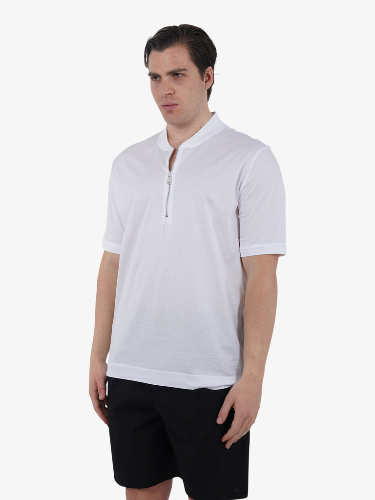 YES LONDON T-shirt XM4125 uomo cotone bianco
