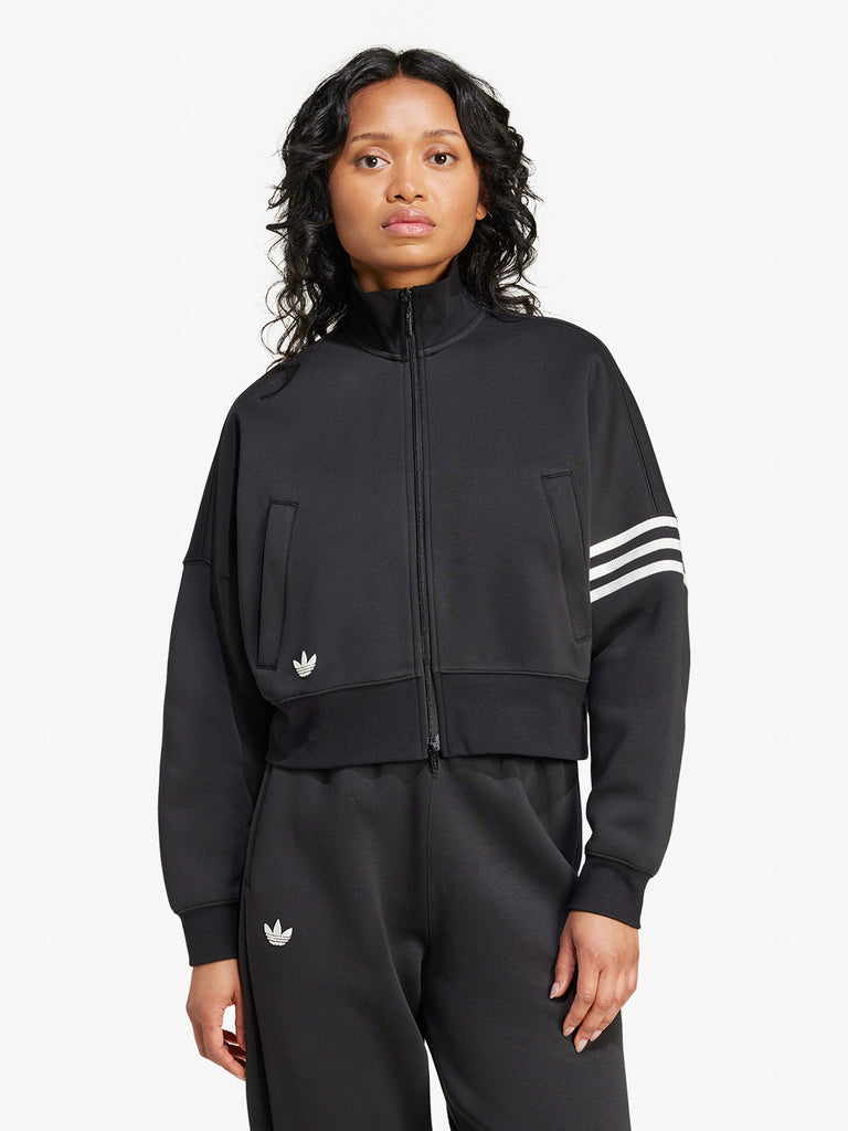 ADIDAS Felpe TRACKTOP Donna Nero