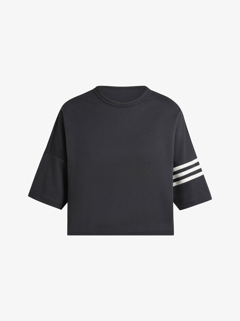 ADIDAS T-shirt NEUCL TEE Donna Nero Cotone