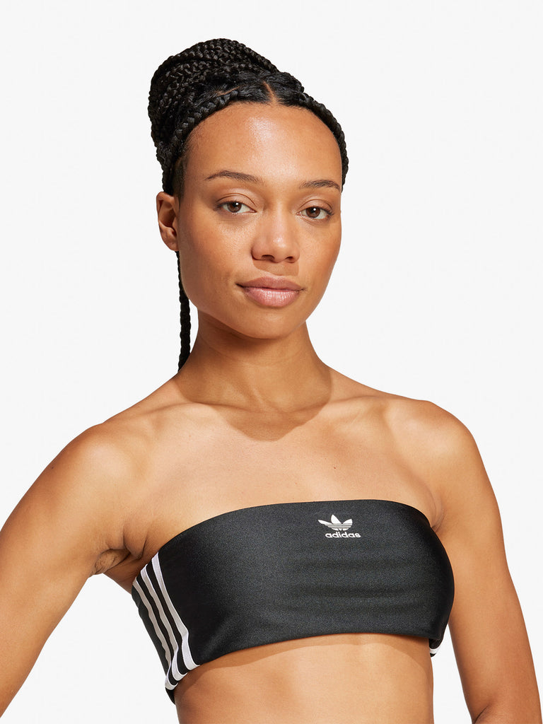 ADIDAS Top 3S TUBE TOP IX7823 Donna Nero