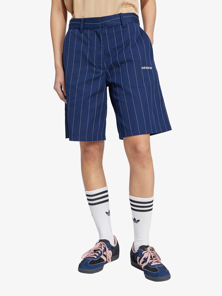 ADIDAS Shorts PINSTRIPE SHORT JC7683 Donna Blu