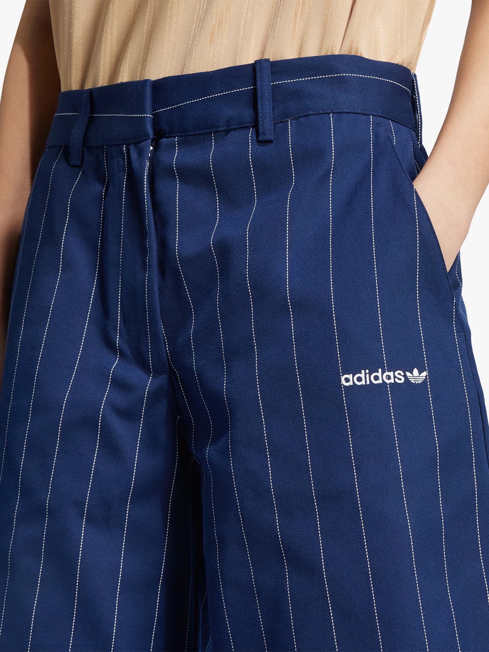 【ADIDAS】Pinstripe Bermuda Shorts JC7684 adidas Originals Pinstripe Bermuda Shorts Women's Casual