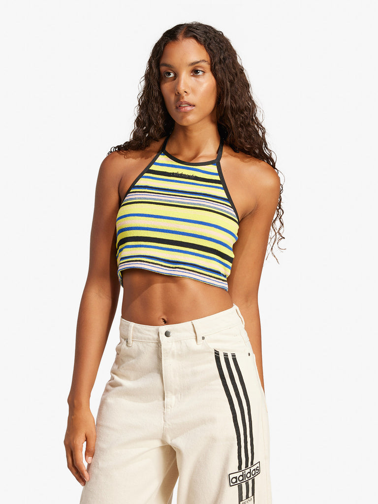 ADIDAS Top TOWEL S HALTER JC7756 Donna Multicolor