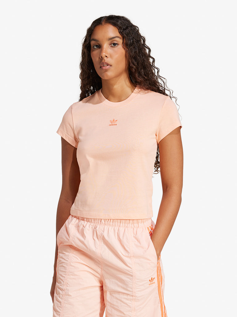 ADIDAS T-shirt ESS SLIM TEE JC8971 Donna Rosa