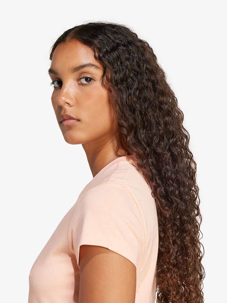 ADIDAS T-shirt ESS SLIM TEE JC8971 Donna Rosa