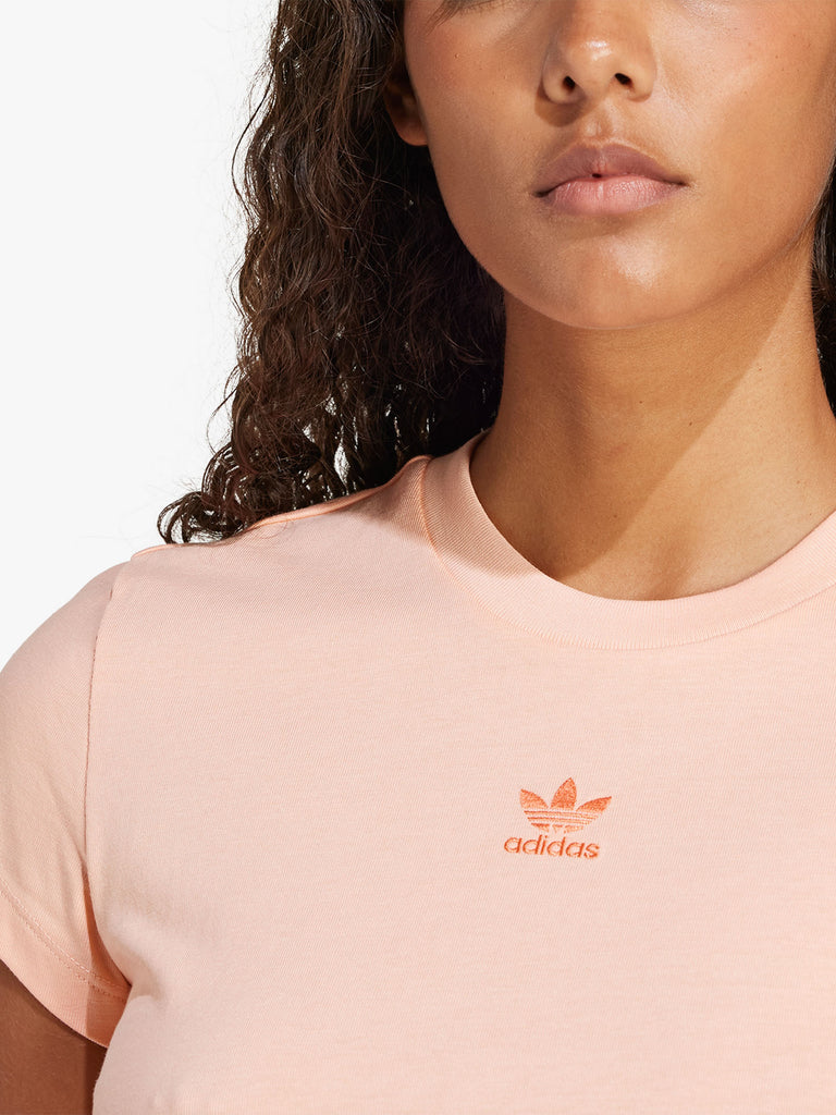 ADIDAS T-shirt ESS SLIM TEE JC8971 Donna Rosa
