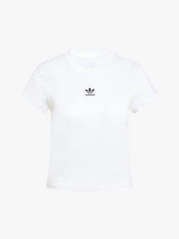 ADIDAS T-shirt ESS SLIM TEE JC8973 Donna Bianco