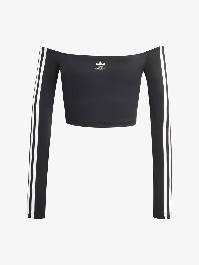 ADIDAS T-shirt OFFSHOULDER LS JD0274 Donna Nero