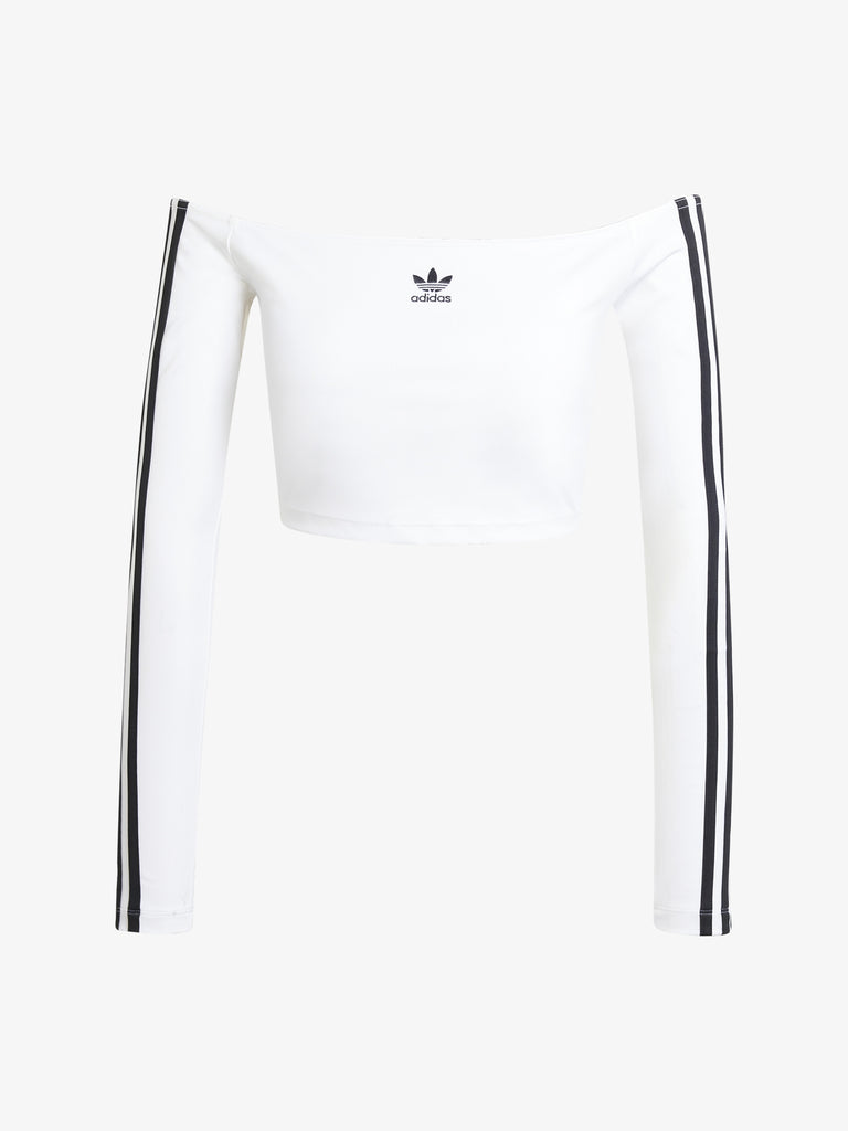 ADIDAS T-shirt OFFSHOULDER LS JD0275 Donna Bianco