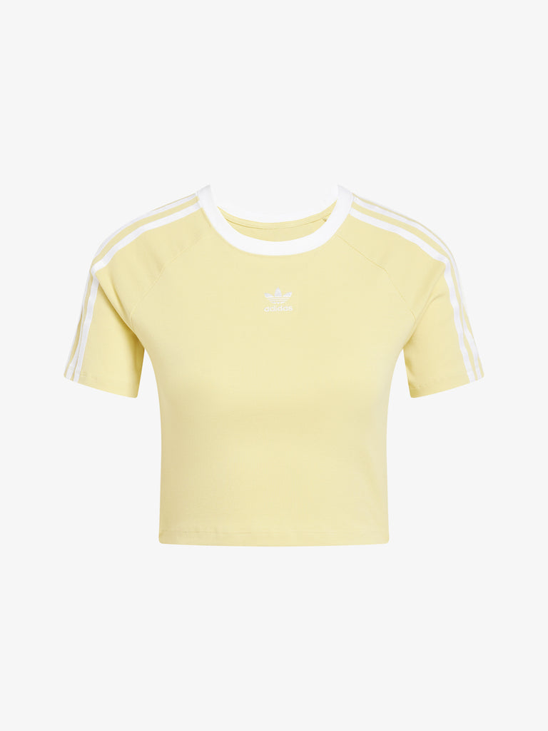 ADIDAS T-shirt 3 S BABY TEE JD0307 Donna Giallo